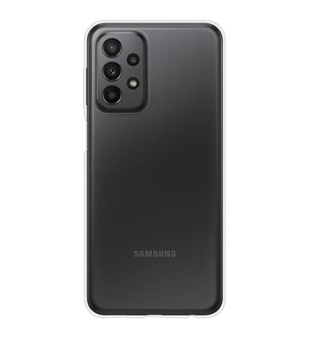 Gumený obal na Samsung Galaxy A23 5G priehľadný
