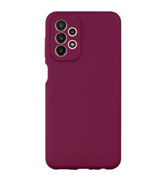 NUVO Silicone Case for Samsung Galaxy A23 5G maroon
