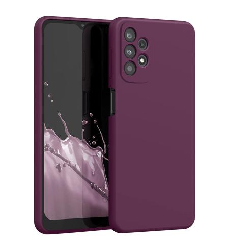 NUVO Silicone Case for Samsung Galaxy A23 5G maroon