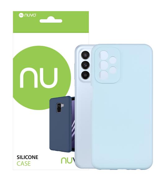 NUVO Silicone Case for Samsung Galaxy A23 5G blue