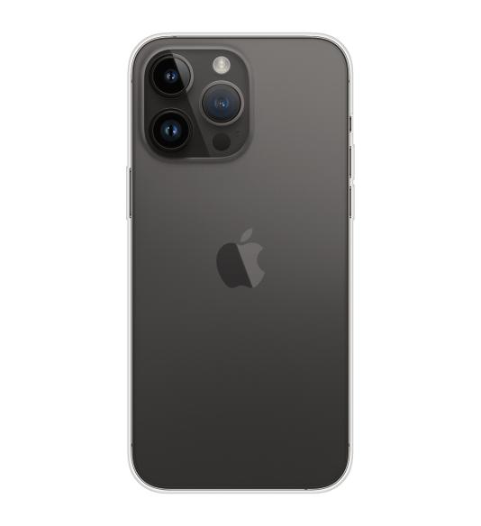 Gumený obal na Apple iPhone 14 Pro Max priehľadný