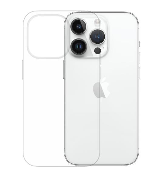 NUVO TPU Rubber Cover for Apple iPhone 14 Pro clear