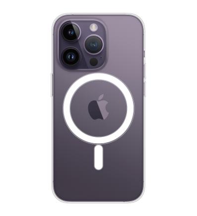 Ochranný kryt s MagSafe na Apple iPhone 14 Pro priehľadný 2