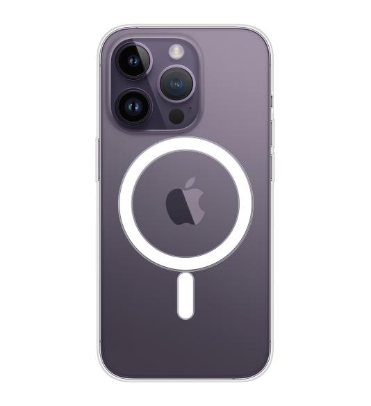 Ochranný kryt s MagSafe na Apple iPhone 14 Pro priehľadný