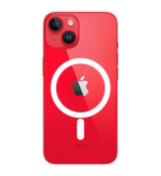 Protective case with MagSafe for Apple iPhone 14 clear