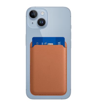 NUVO MagSafe Wallet for Apple iPhone brown