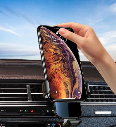 NUVO Car Mount Phone Holder with 15 W Wireless Charging 2