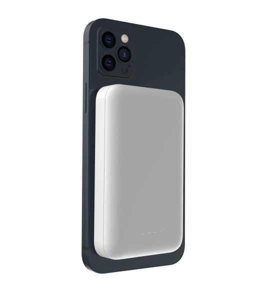 NUVO powerbank s MagSafe a Power Delivery 5000 mAh biely