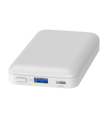 NUVO Powerbank with MagSafe and Power Delivery 5000 mAh white