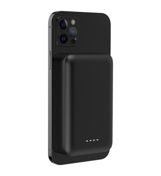 NUVO Powerbank with MagSafe and Power Delivery 5000 mAh black