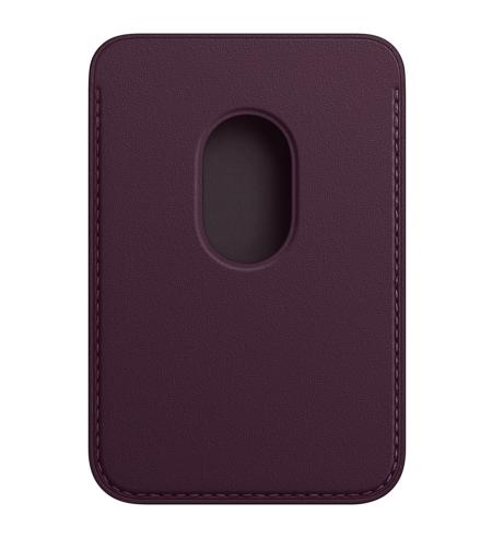 NUVO MagSafe Wallet for Apple iPhone maroon