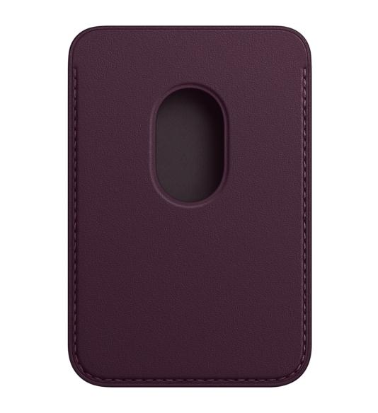 NUVO MagSafe Wallet for Apple iPhone maroon