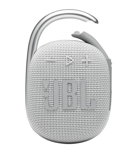 JBL Clip 4 White bluetooth reproduktor