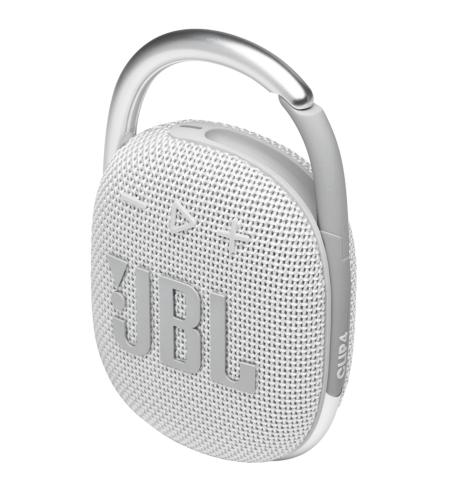 JBL Clip 4 White bluetooth reproduktor