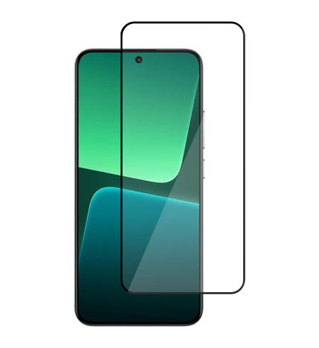 NUVO Tempered Glass Screen Protector for Xiaomi 13 5G black