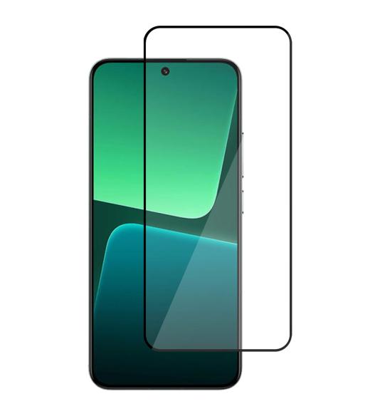 NUVO Tempered Glass Screen Protector for Xiaomi 13 5G black