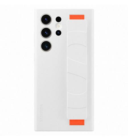 Samsung Silicone Grip Cover for Galaxy S23 Ultra white