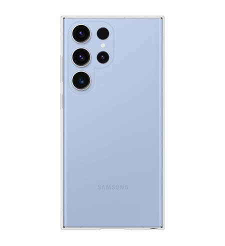 Gumený obal na Samsung Galaxy S23 Ultra priehľadný