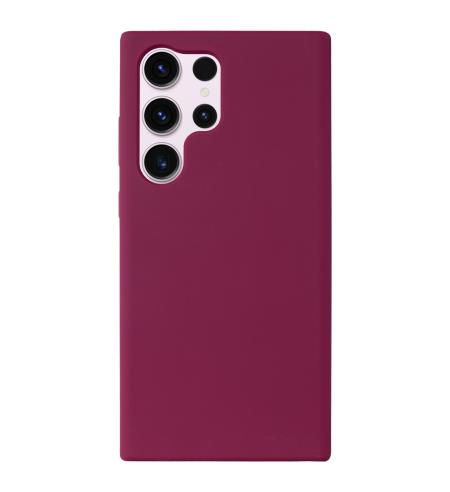 NUVO Silicone Case for Samsung Galaxy S23 Ultra maroon