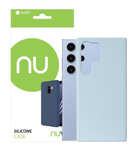 NUVO Silicone Case for Samsung Galaxy S23 Ultra blue