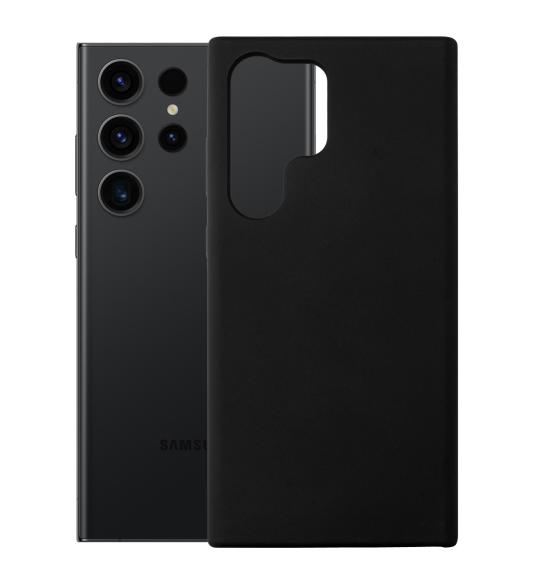 NUVO Silicone Case for Samsung Galaxy S23 Ultra black