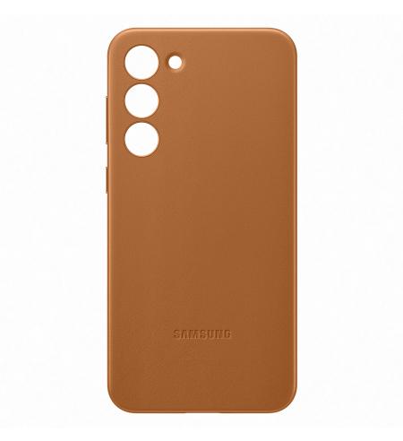 Samsung Leather Cover for Galaxy S23+ brown