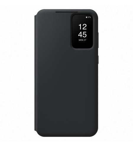 Samsung Clear View Cover puzdro na Galaxy S23+ čierne