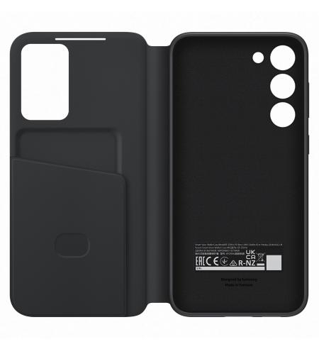 Samsung Clear View Cover for Galaxy S23+ black
