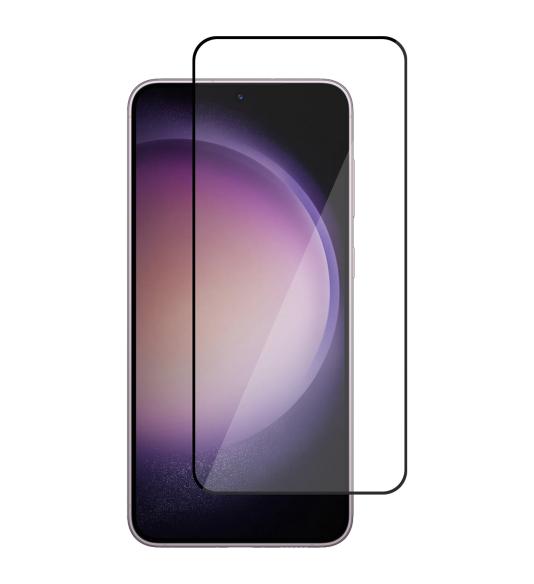 NUVO ochranné sklo na displej pre Samsung Galaxy S23+ čierny rám