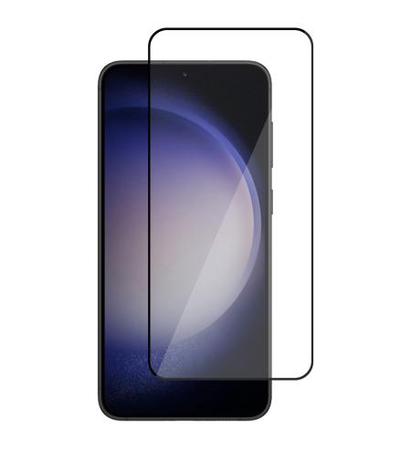 NUVO Tempered Glass Screen Protector for Samsung Galaxy S23+ black