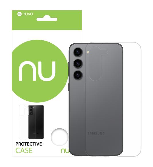 NUVO TPU Rubber Cover for Samsung Galaxy S23+ clear