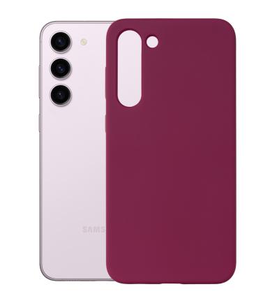 Silikónový obal NUVO na Samsung Galaxy S23+ bordový