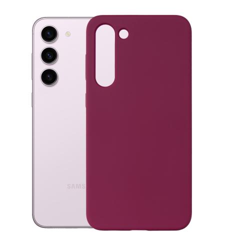 Silikónový obal NUVO na Samsung Galaxy S23+ bordový