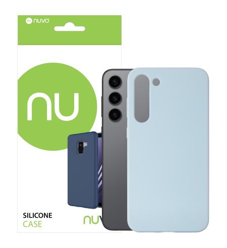 Silikónový obal NUVO na Samsung Galaxy S23+ modrý