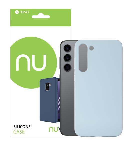 NUVO Silicone Case for Samsung Galaxy S23+ blue