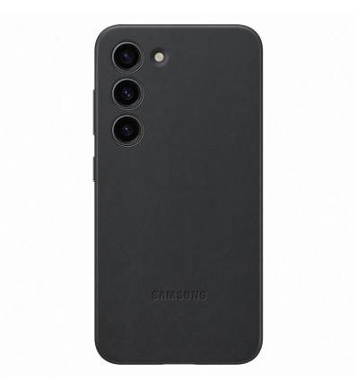 Samsung Leather Cover for Galaxy S23 black