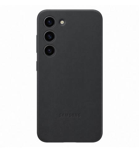 Samsung Leather Cover for Galaxy S23 black