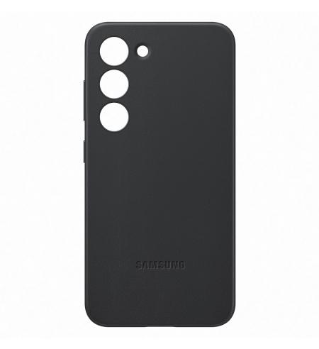 Samsung Leather Cover for Galaxy S23 black