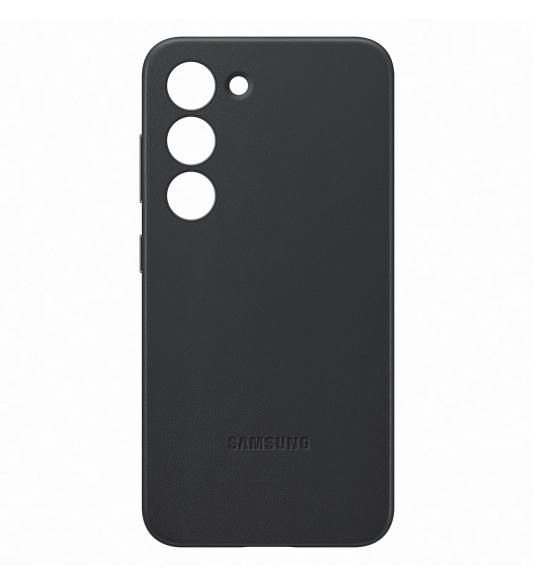 Samsung Leather Cover for Galaxy S23 black