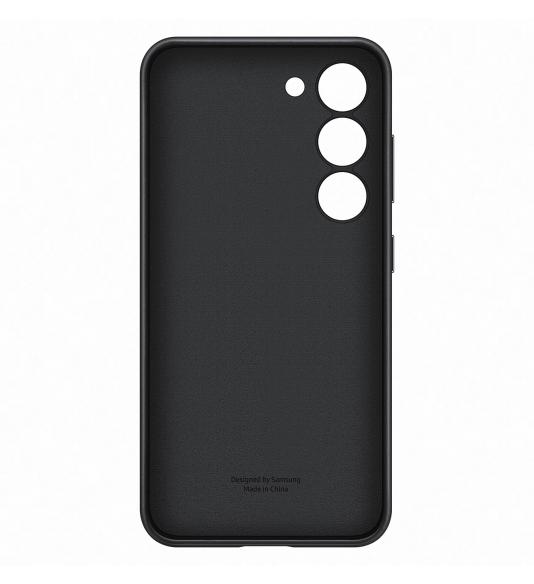 Samsung Leather Cover for Galaxy S23 black