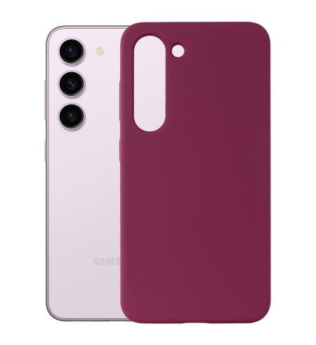 Silikónový obal NUVO na Samsung Galaxy S23 bordový