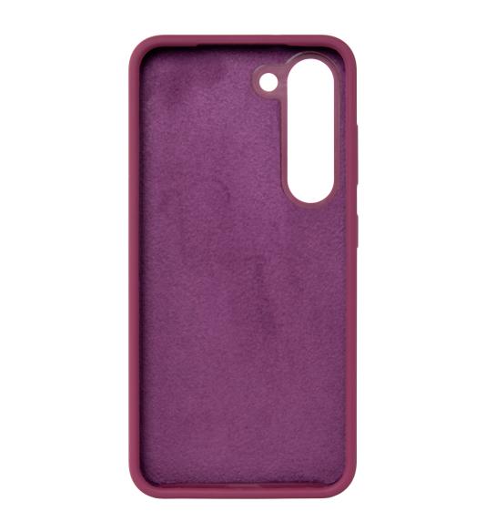 NUVO Silicone Case for Samsung Galaxy S23 maroon