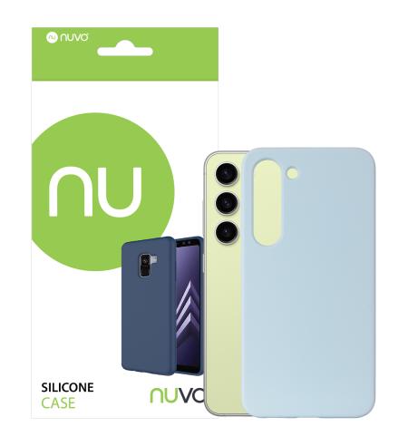 NUVO Silicone Case for Samsung Galaxy S23 blue