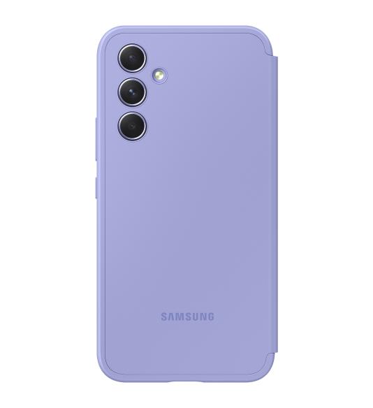 Samsung Smart View Wallet Case puzdro na Galaxy A54 5G fialové