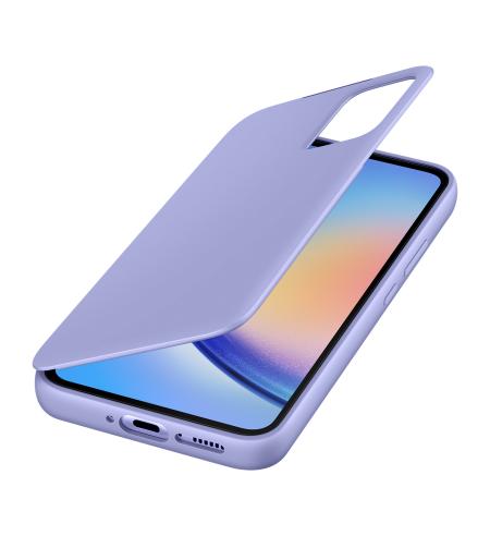 Samsung Smart View Wallet Case puzdro na Galaxy A34 5G fialové