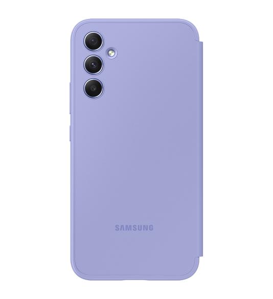 Samsung Smart View Wallet Case puzdro na Galaxy A34 5G fialové