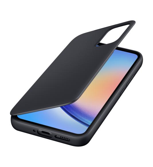 Samsung Smart View Wallet Case puzdro na Galaxy A34 5G čierne