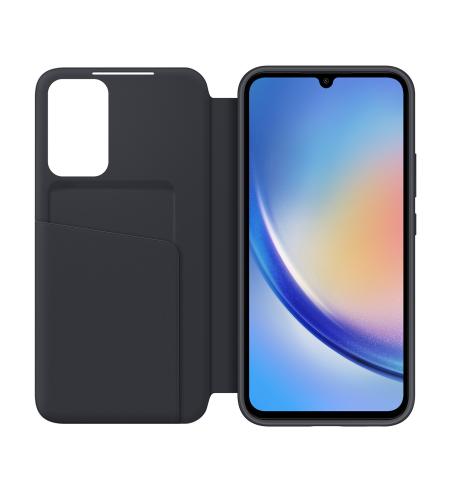Samsung Smart View Wallet Case puzdro na Galaxy A34 5G čierne