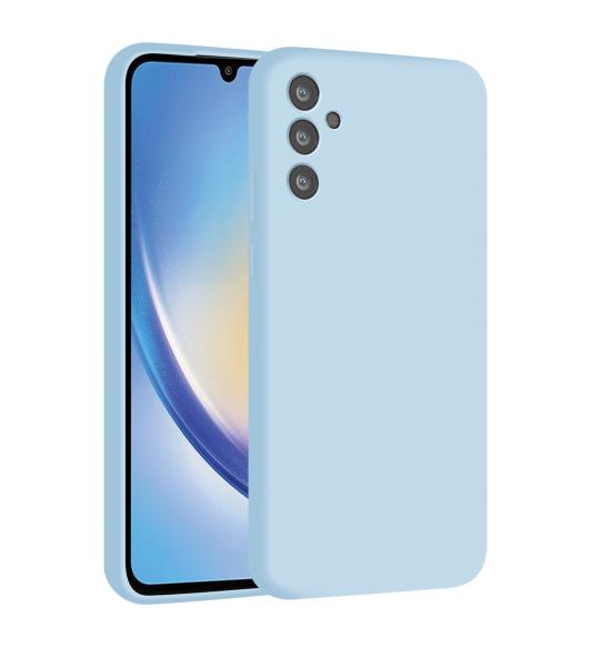 Silikónový obal NUVO na Samsung Galaxy A34 5G modrý