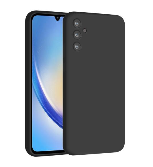 NUVO Silicone Case for Samsung Galaxy A34 5G black